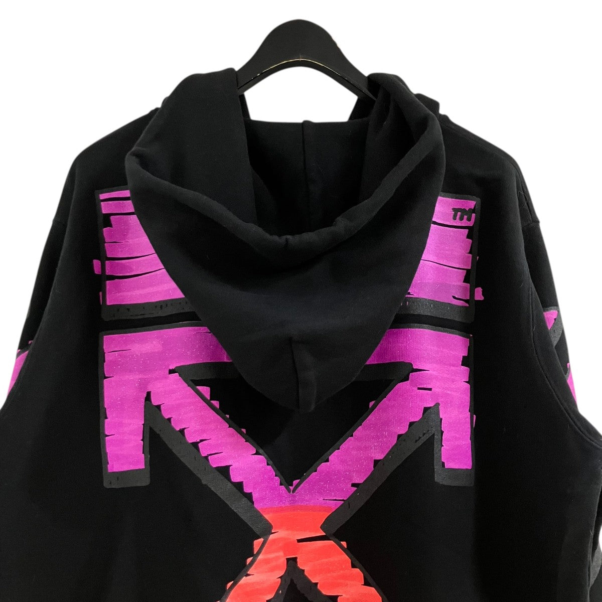 OFFWHITE バックバイアスジップアップパーカー 古着・中古-4枚目のアイテム画像