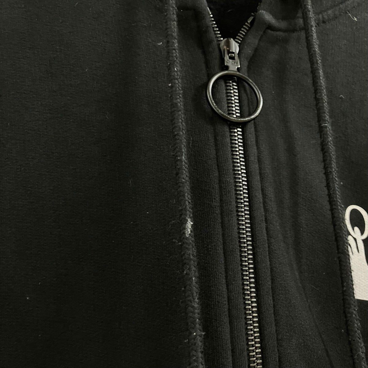 OFFWHITE バックバイアスジップアップパーカー 古着・中古-7枚目のアイテム画像