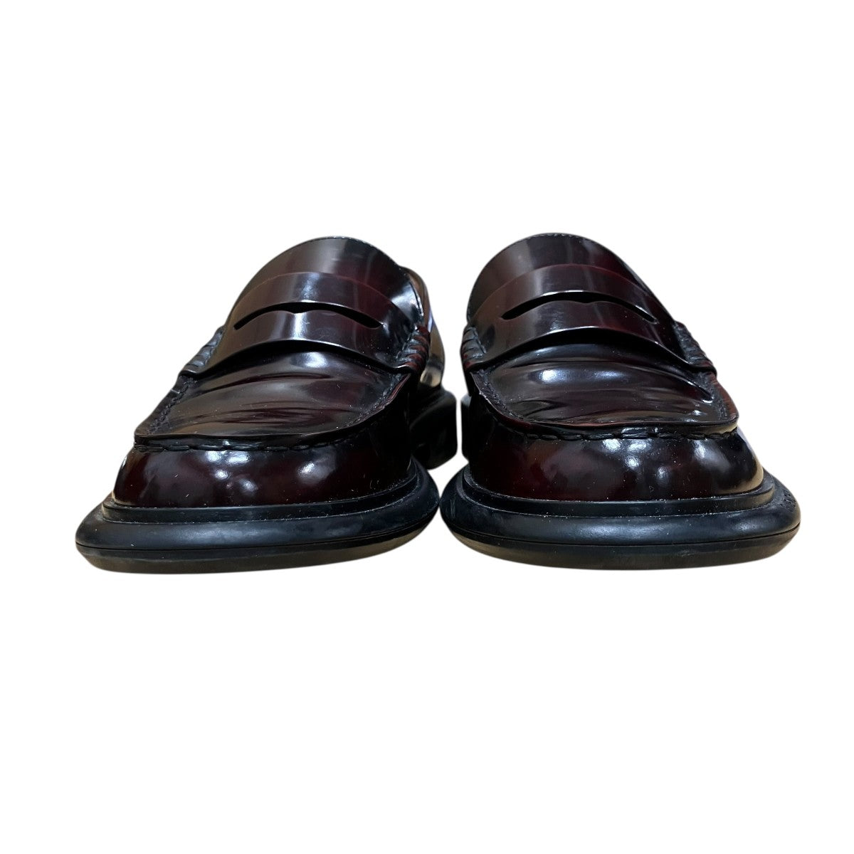 GIVENCHY ジェント ブラッシュドレザー ローファー 古着・中古-2枚目のアイテム画像