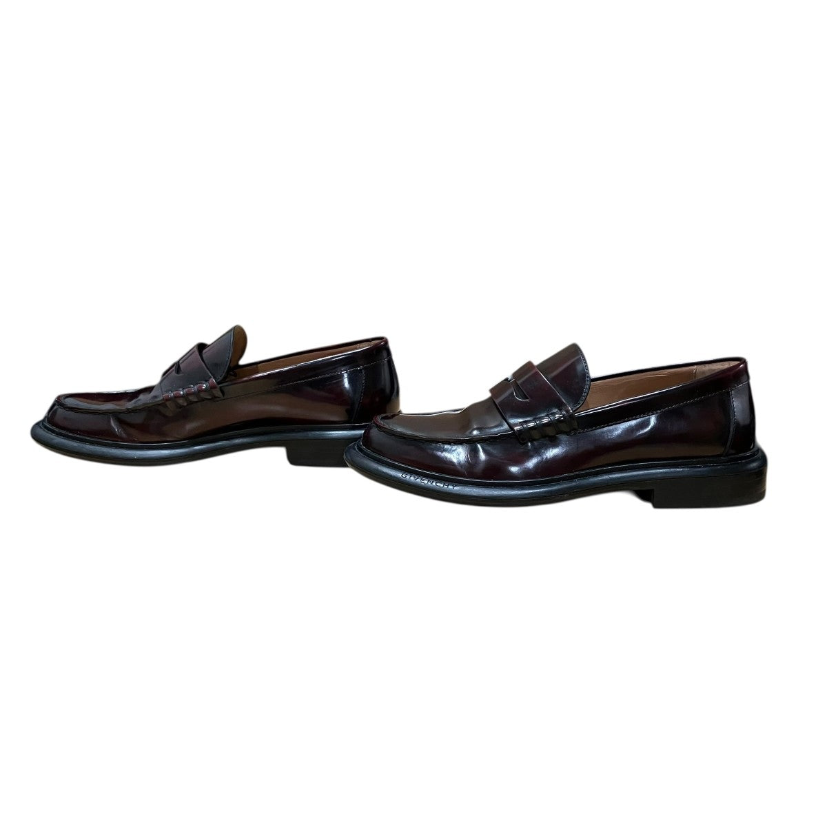GIVENCHY ジェント ブラッシュドレザー ローファー 古着・中古-3枚目のアイテム画像