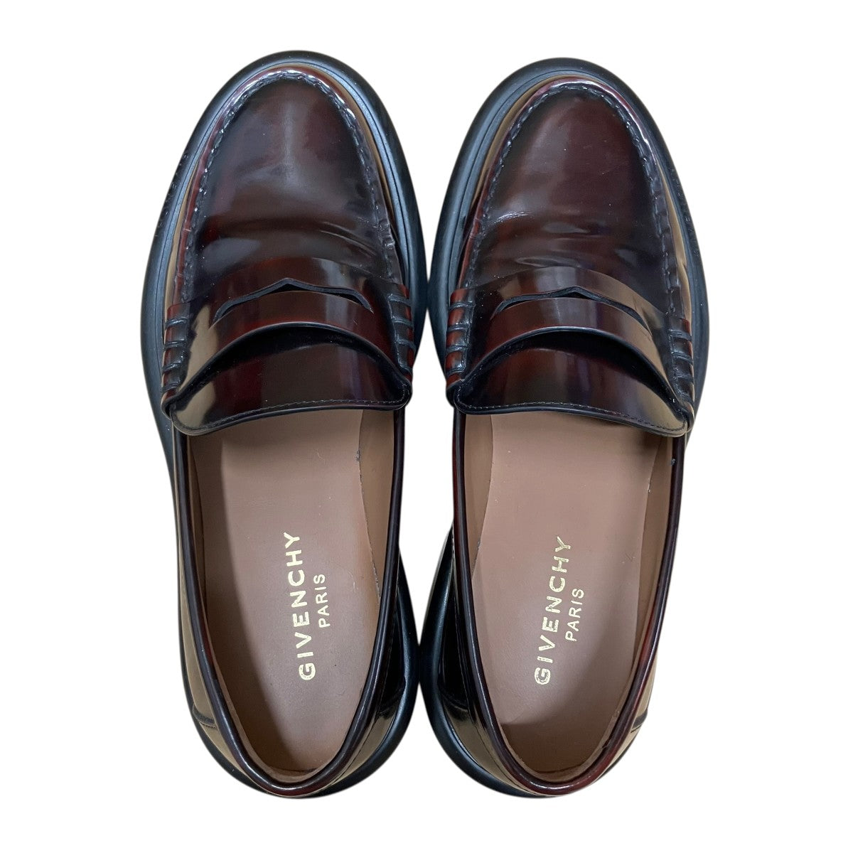 GIVENCHY ジェント ブラッシュドレザー ローファー 古着・中古-6枚目のアイテム画像