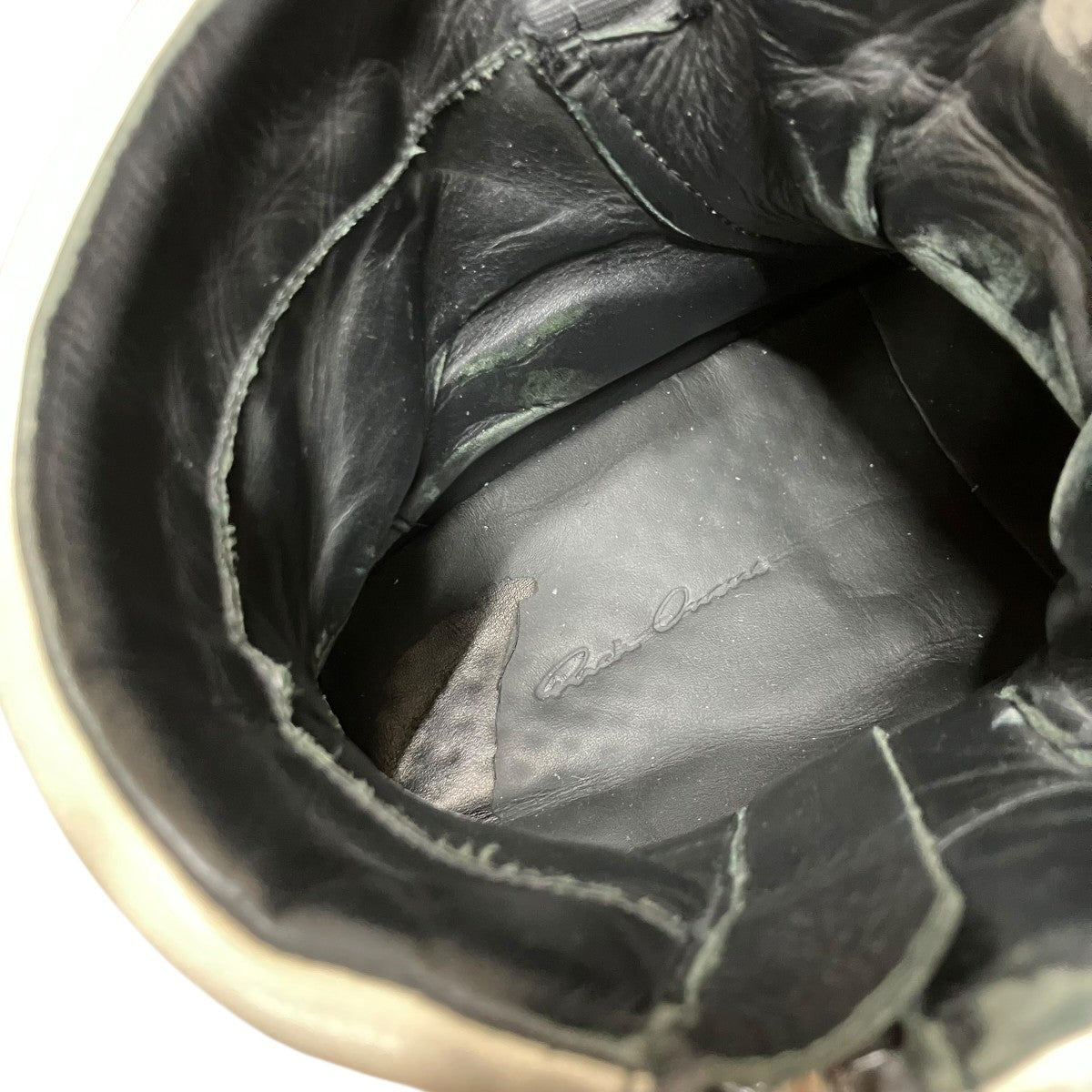 RICK OWENS ジオバスケット ハイカットスニーカー 古着・中古-8枚目のアイテム画像