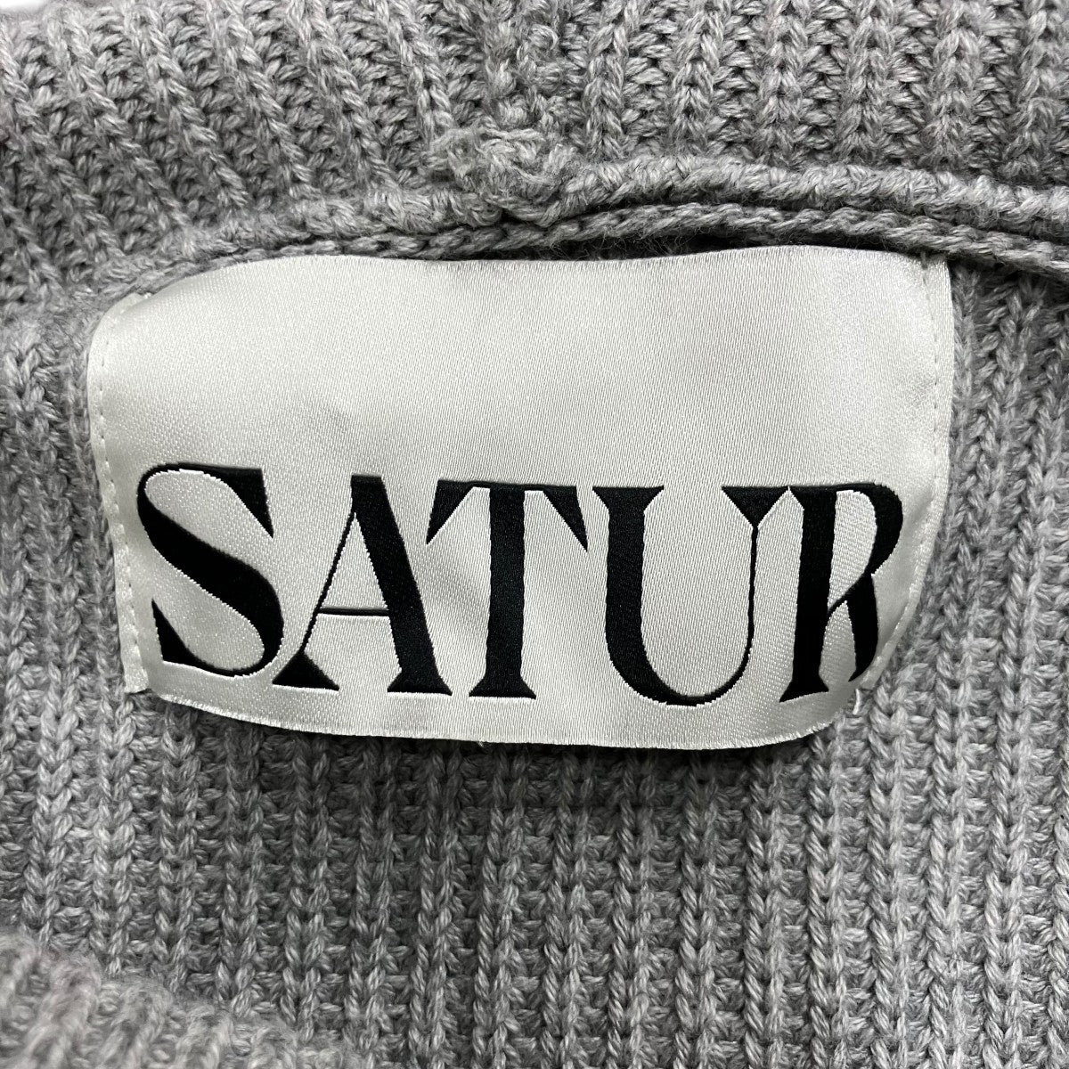 SATUR ニットパーカー 古着・中古-6枚目のアイテム画像