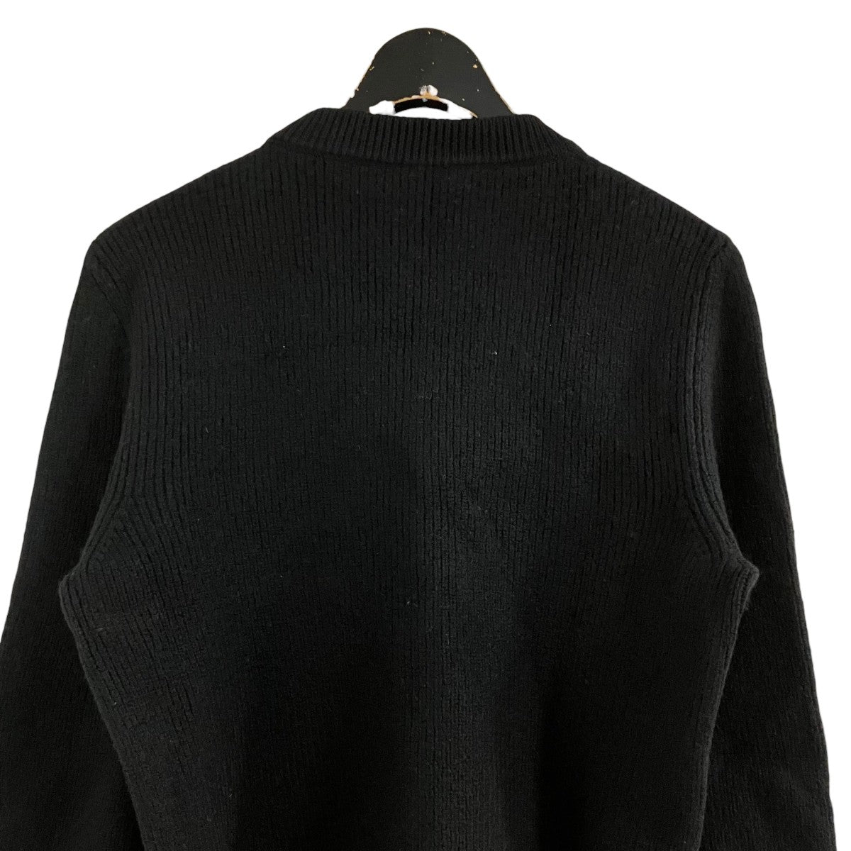 DIOR ショルダージップクルーネックニット 古着・中古-4枚目のアイテム画像