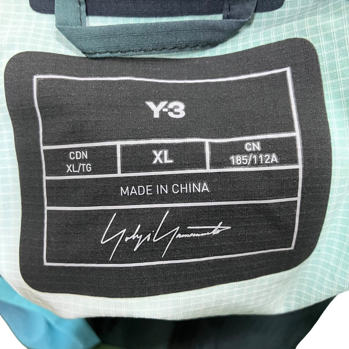 Y-3 グラフィックマウンテンパーカー 古着・中古-5枚目のアイテム画像
