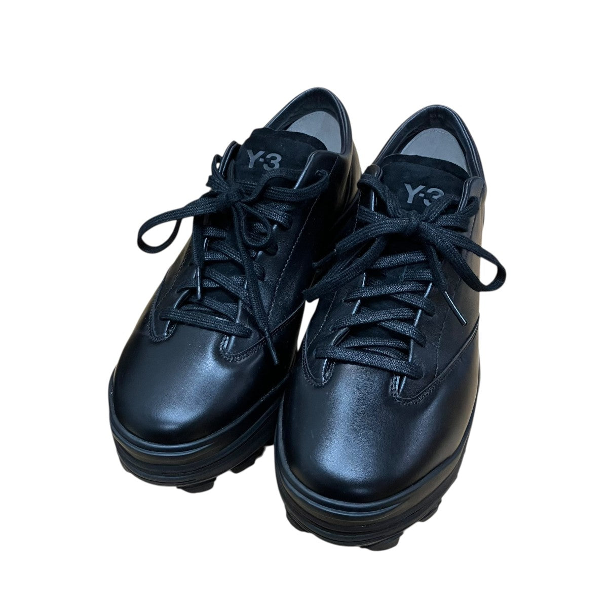 Y-3 レザースニーカー 古着・中古-1枚目のアイテム画像