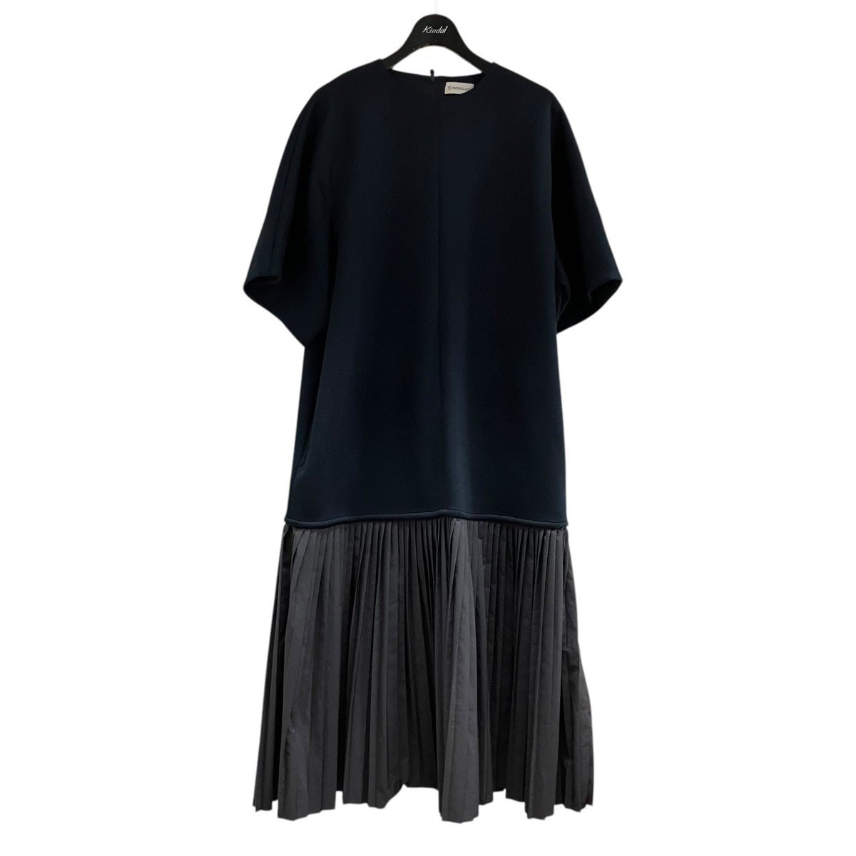 MONCLER×HYKE プリーツスウィッチングドレス ワンピース 古着・中古-1枚目のアイテム画像