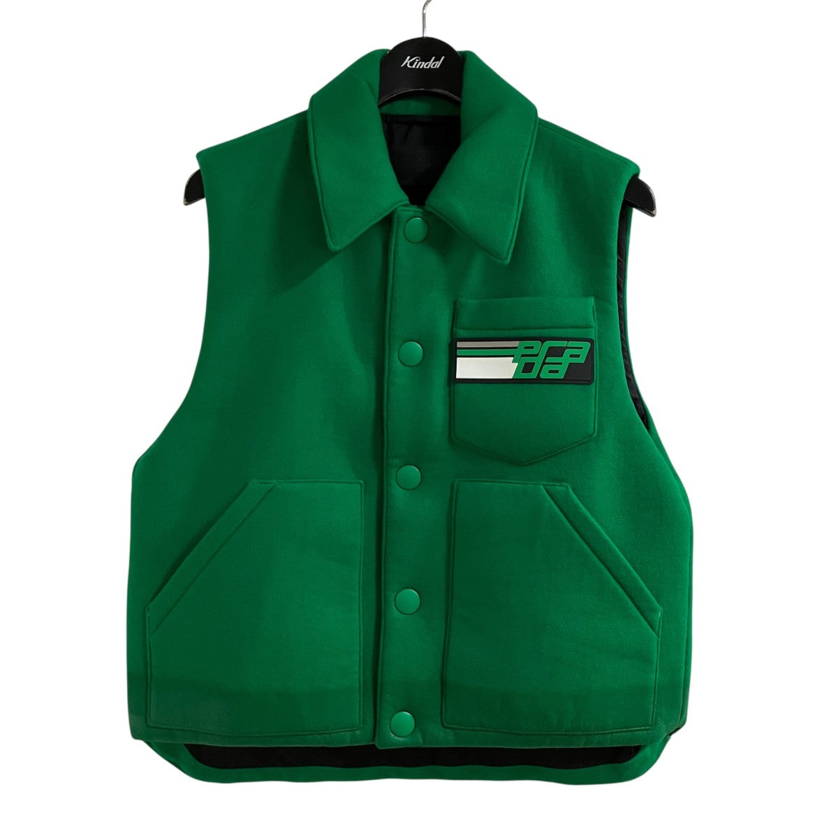 PRADA ヴァージンウールパファーベスト 古着・中古-1枚目のアイテム画像