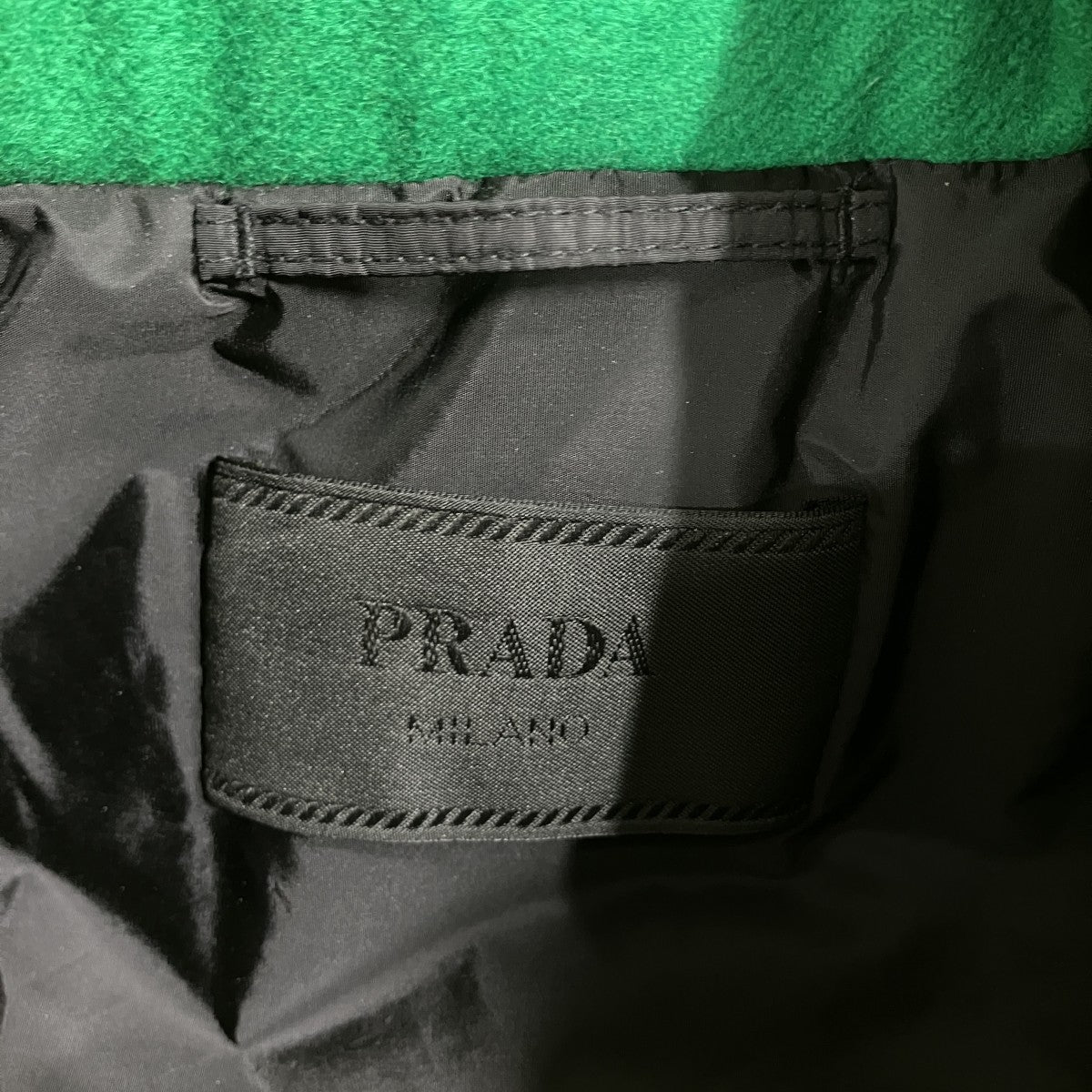 PRADA ヴァージンウールパファーベスト 古着・中古-5枚目のアイテム画像