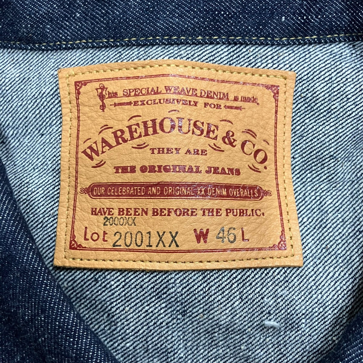 WAREHOUSE デニムジャケット 古着・中古-5枚目のアイテム画像