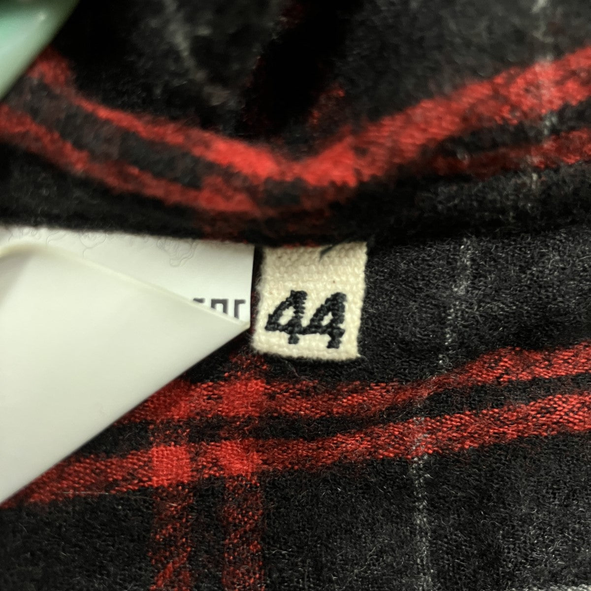 MARNI チェックフーデッドシャツ 古着・中古-5枚目のアイテム画像
