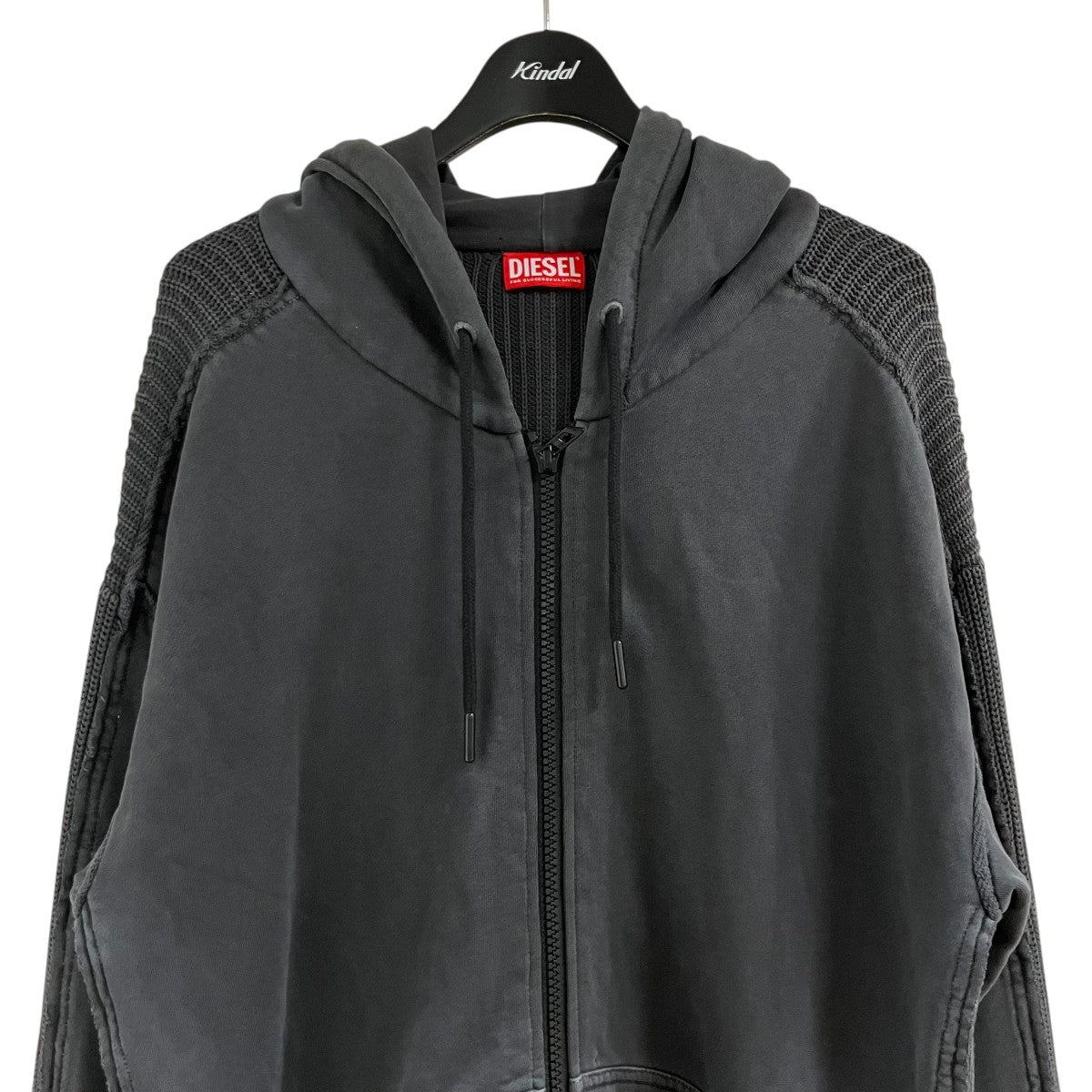 DIESEL ニットパーカー 古着・中古-2枚目のアイテム画像