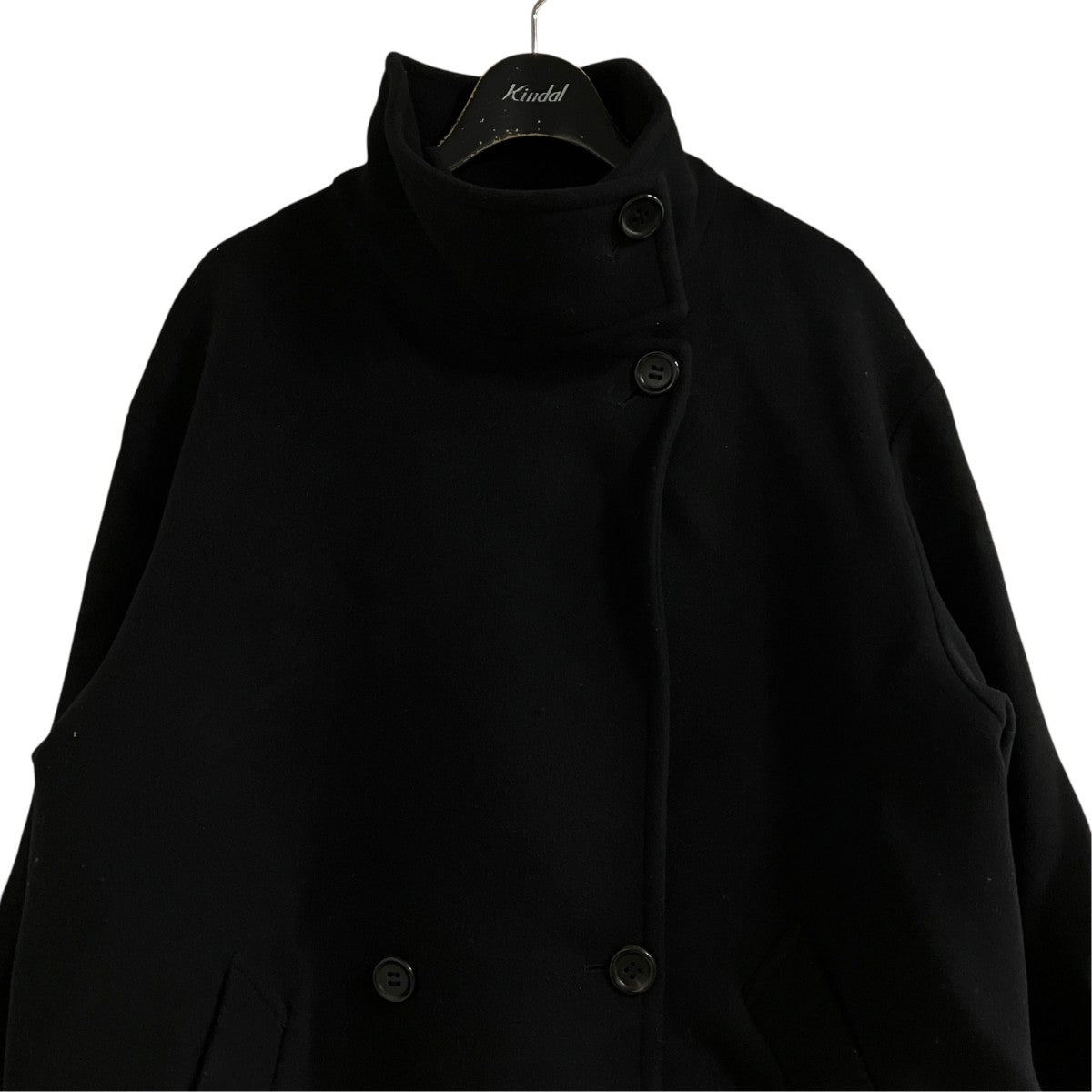 LESAGE トップビーバースタンドショートコート 古着・中古-2枚目のアイテム画像