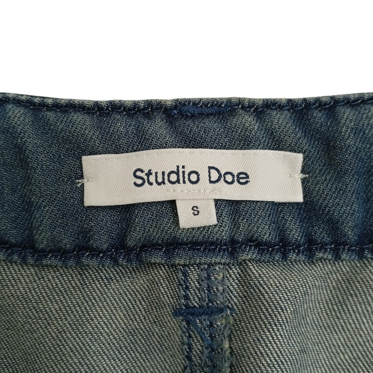 STUDIO DOE デニムスカート 古着・中古-4枚目のアイテム画像