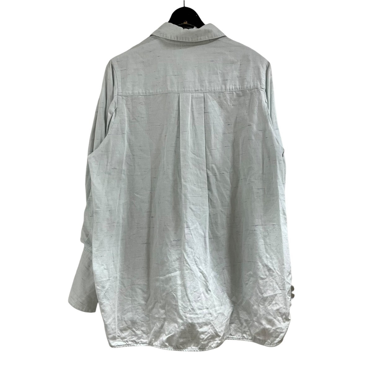 mame kurogouchi コットンネップタックドシャツ 古着・中古-3枚目のアイテム画像
