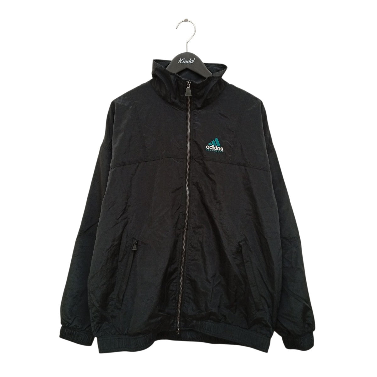 ADIDAS EQT 25SSロゴトラックジャケットJM6687 TRACKTOP IRDSCNT 古着・中古-1枚目のアイテム画像