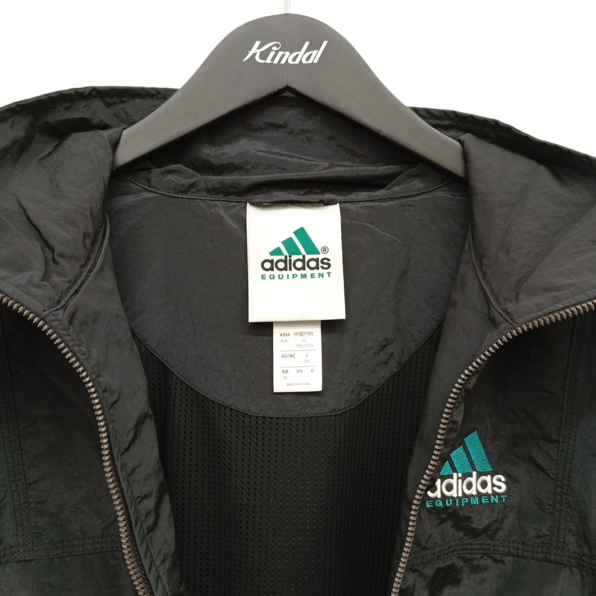 ADIDAS EQT 25SSロゴトラックジャケットJM6687 TRACKTOP IRDSCNT 古着・中古-6枚目のアイテム画像