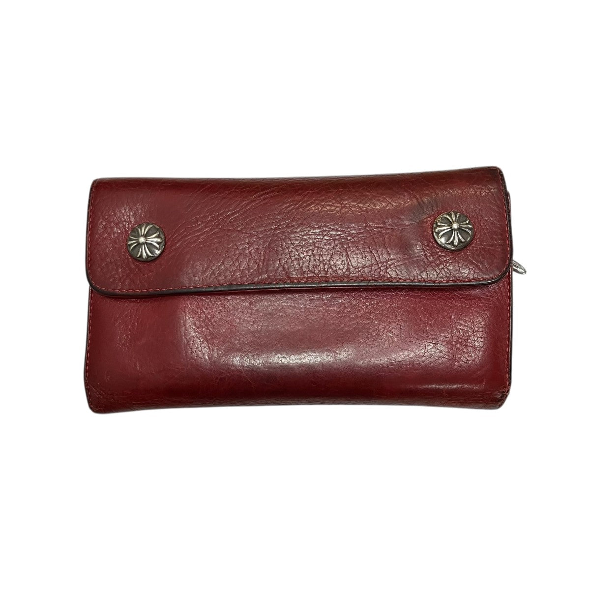 CHROME HEARTS ウェーブレザーウォレット 古着・中古-2枚目のアイテム画像