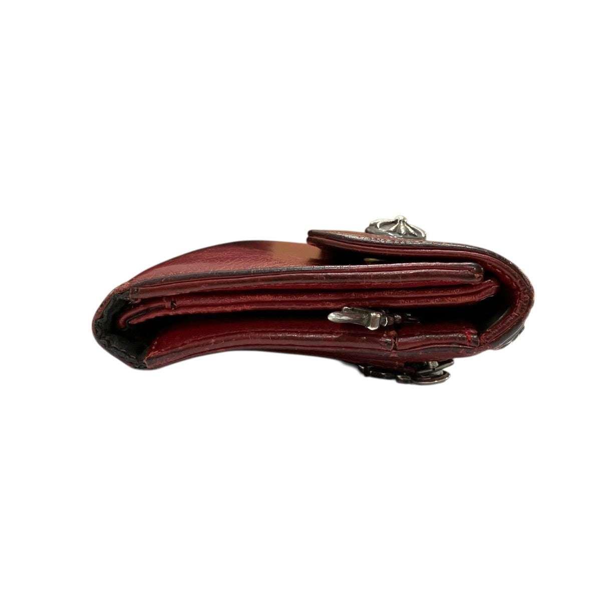 CHROME HEARTS ウェーブレザーウォレット 古着・中古-3枚目のアイテム画像