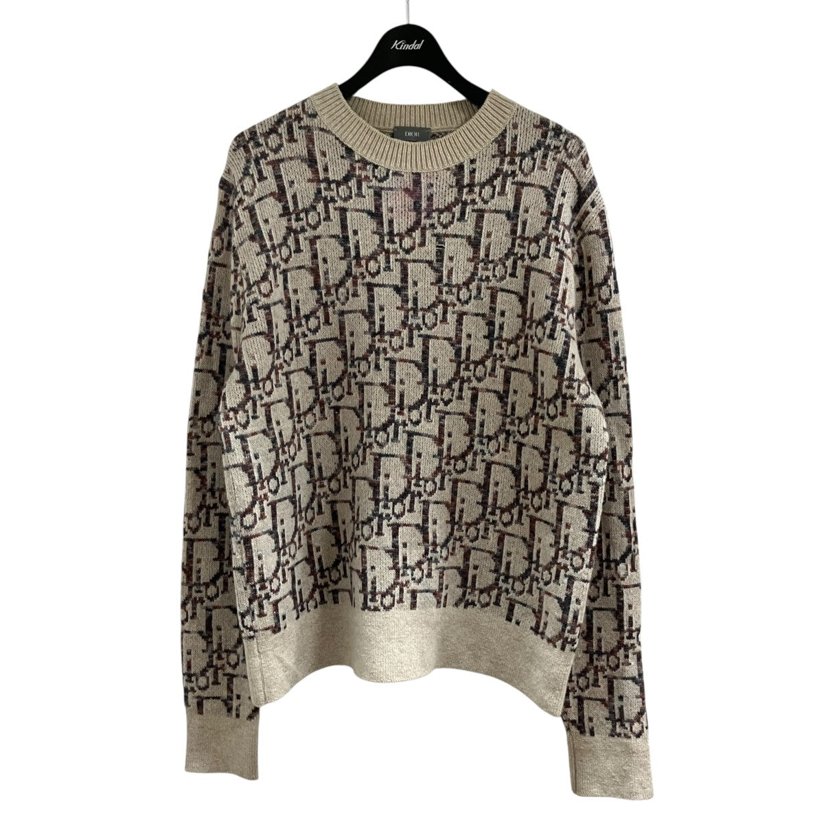 DIOR オブリークニット 古着・中古-1枚目のアイテム画像