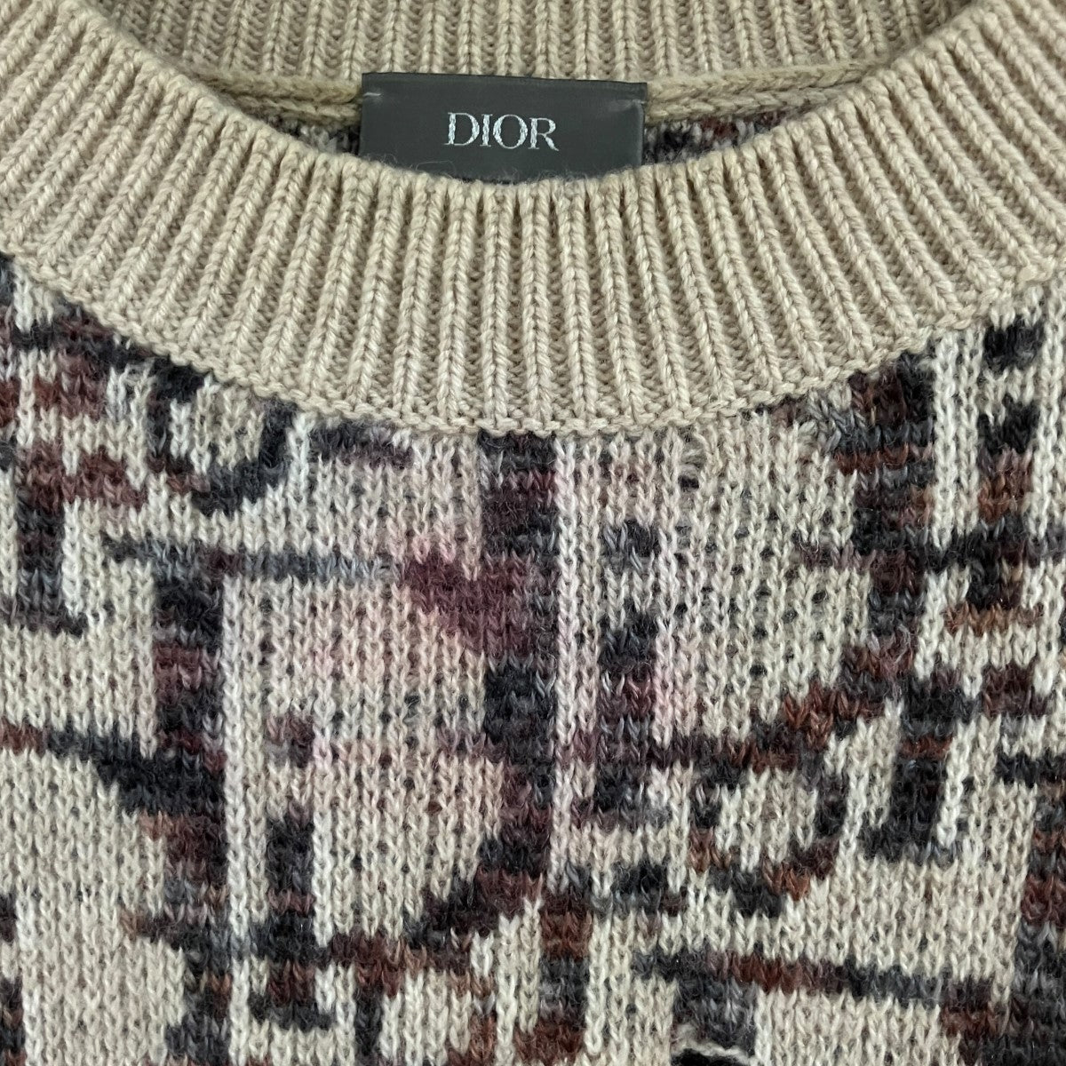 DIOR オブリークニット 古着・中古-3枚目のアイテム画像