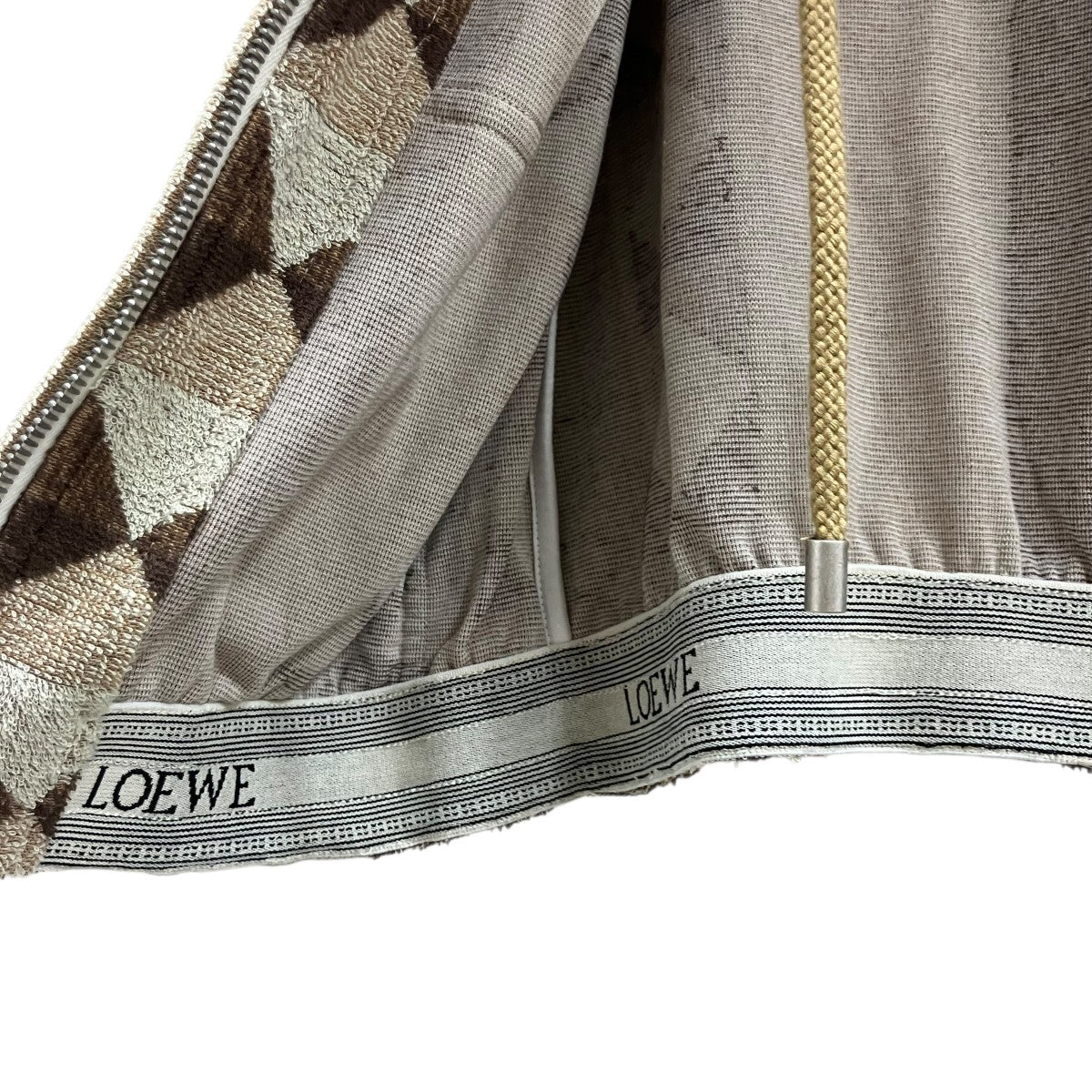 LOEWE ×Paula´s Ibiza パイルジップパーカー 古着・中古-7枚目のアイテム画像