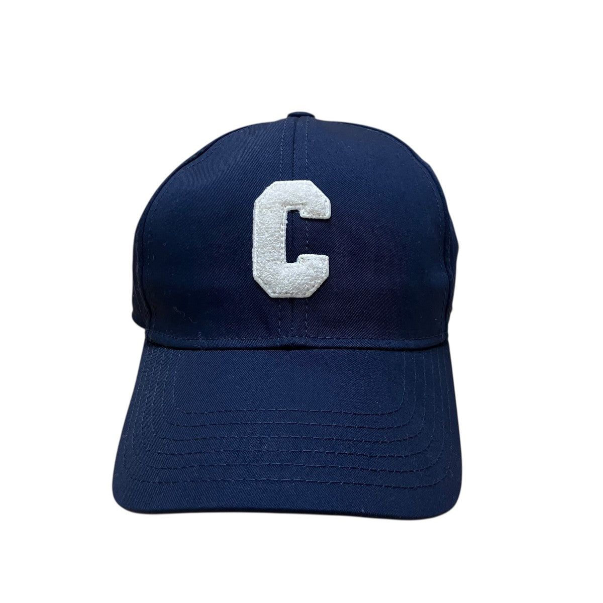 あ*か様 CELINE セリーヌ Cロゴ キャップ Sサイズ 55 紺 美品 2 CELINE(セリーヌ) Cロゴキャップ 2AUA2242N ネイビー サイズ L｜【公式