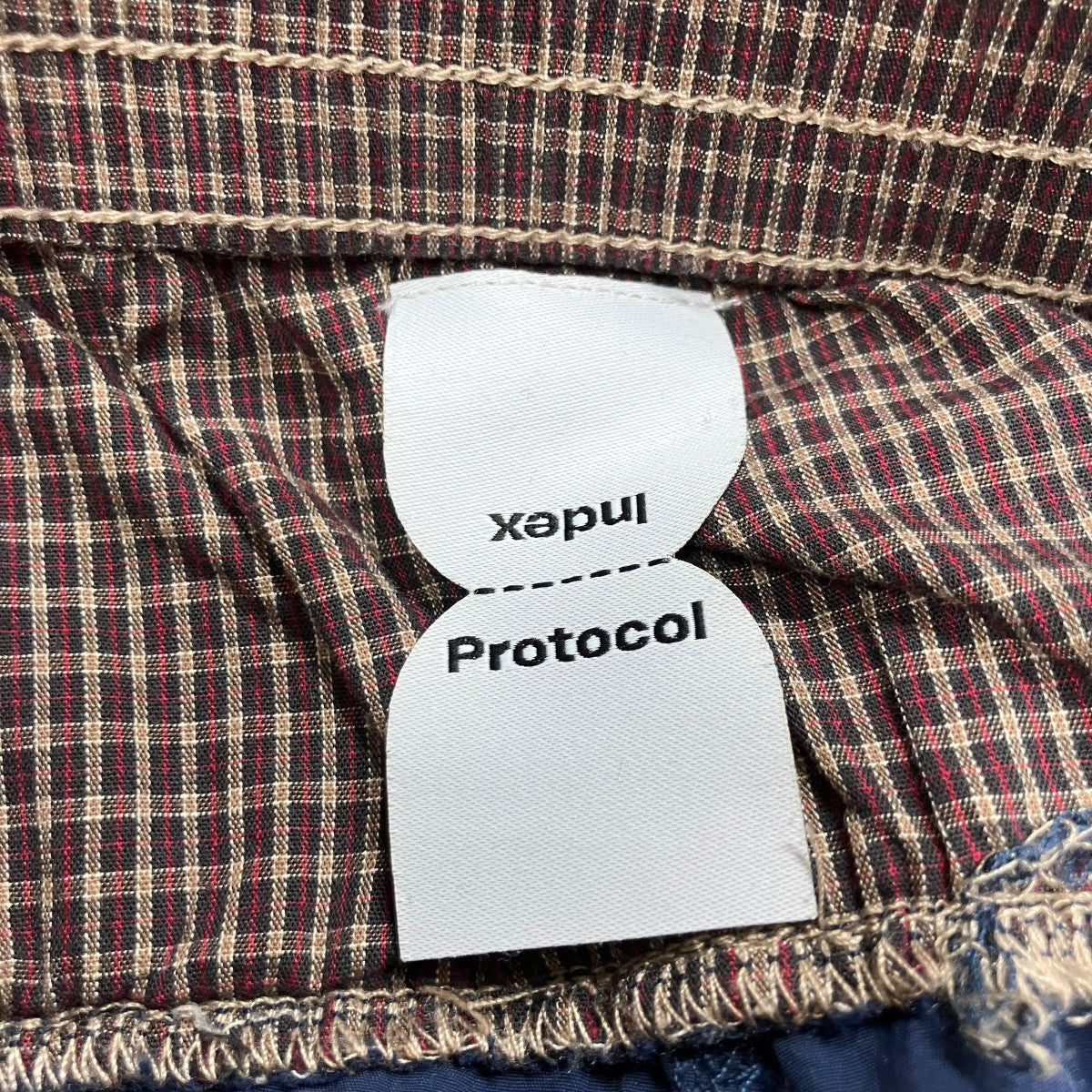 PROTOCOL INDEX 3レイヤードスウェットパンツ 古着・中古-5枚目のアイテム画像