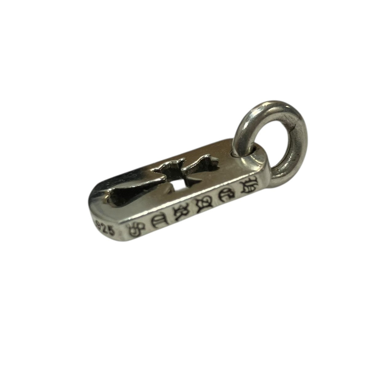CHROME HEARTS タイニーカットアウトクロスドッグタグペンダントトップ 古着・中古-3枚目のアイテム画像