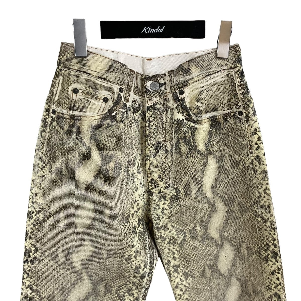 ACNE STUDIOS トロンプルイユ転写プリントパンツ 古着・中古-2枚目のアイテム画像