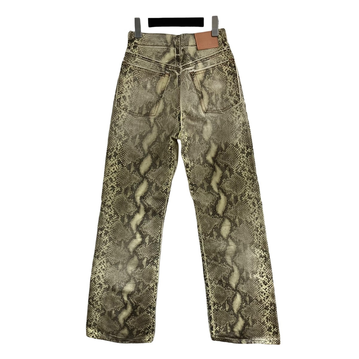 ACNE STUDIOS トロンプルイユ転写プリントパンツ 古着・中古-4枚目のアイテム画像