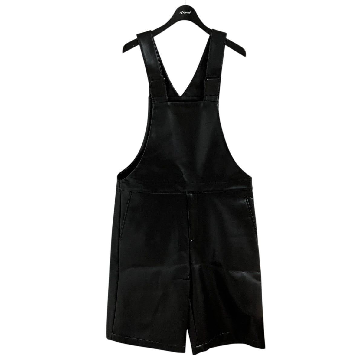 COMME des GARCONS HOMME PLUS フェイクレザーオーバーオール 古着・中古-1枚目のアイテム画像