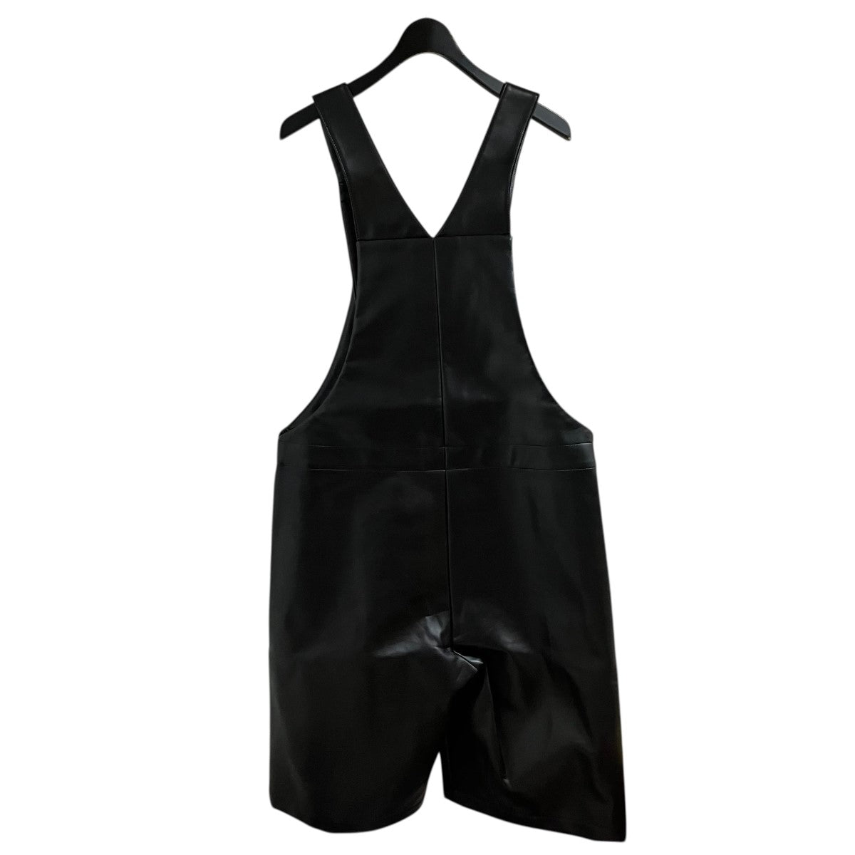 COMME des GARCONS HOMME PLUS フェイクレザーオーバーオール 古着・中古-3枚目のアイテム画像