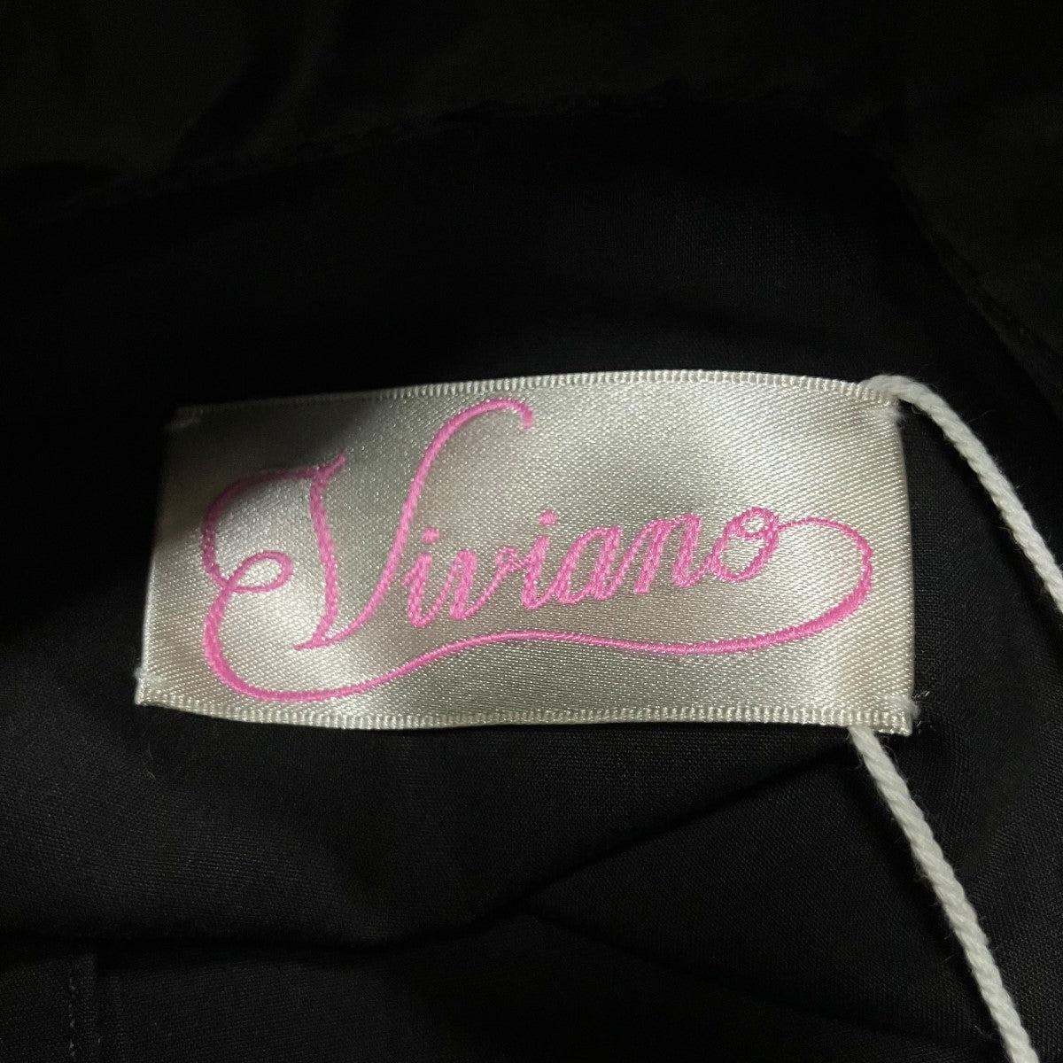 VIVIANO レーストリムドリボンドレス 古着・中古-5枚目のアイテム画像