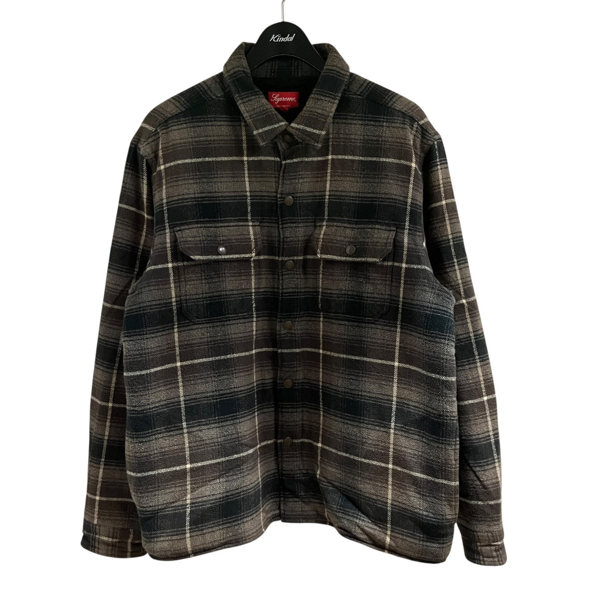 Supreme 裏ボアフランネルシャツジャケット 古着・中古-1枚目のアイテム画像