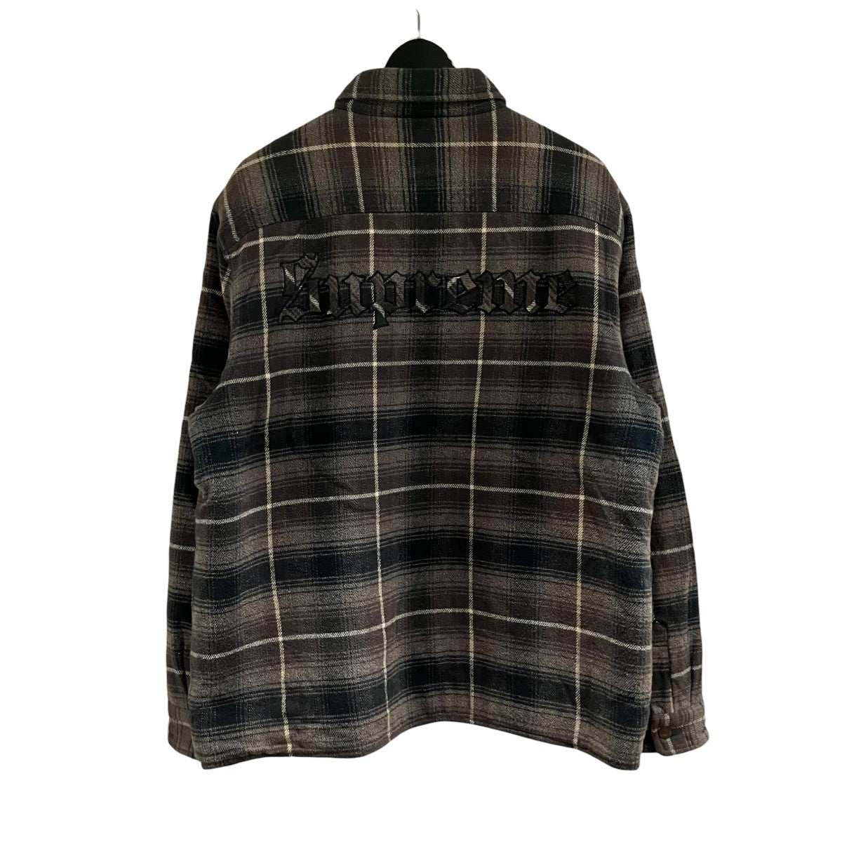 Supreme 裏ボアフランネルシャツジャケット 古着・中古-3枚目のアイテム画像