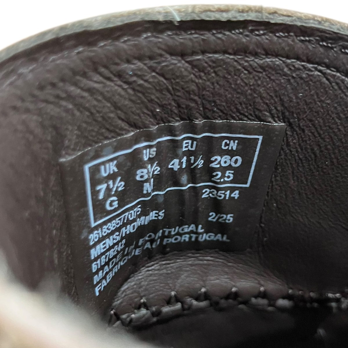 CLARKS×Engineered Garments レオパードハラコシューズ 古着・中古-8枚目のアイテム画像