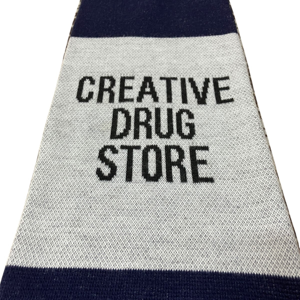 CREATIVE DRUG STORE ウールマフラー 古着・中古-3枚目のアイテム画像