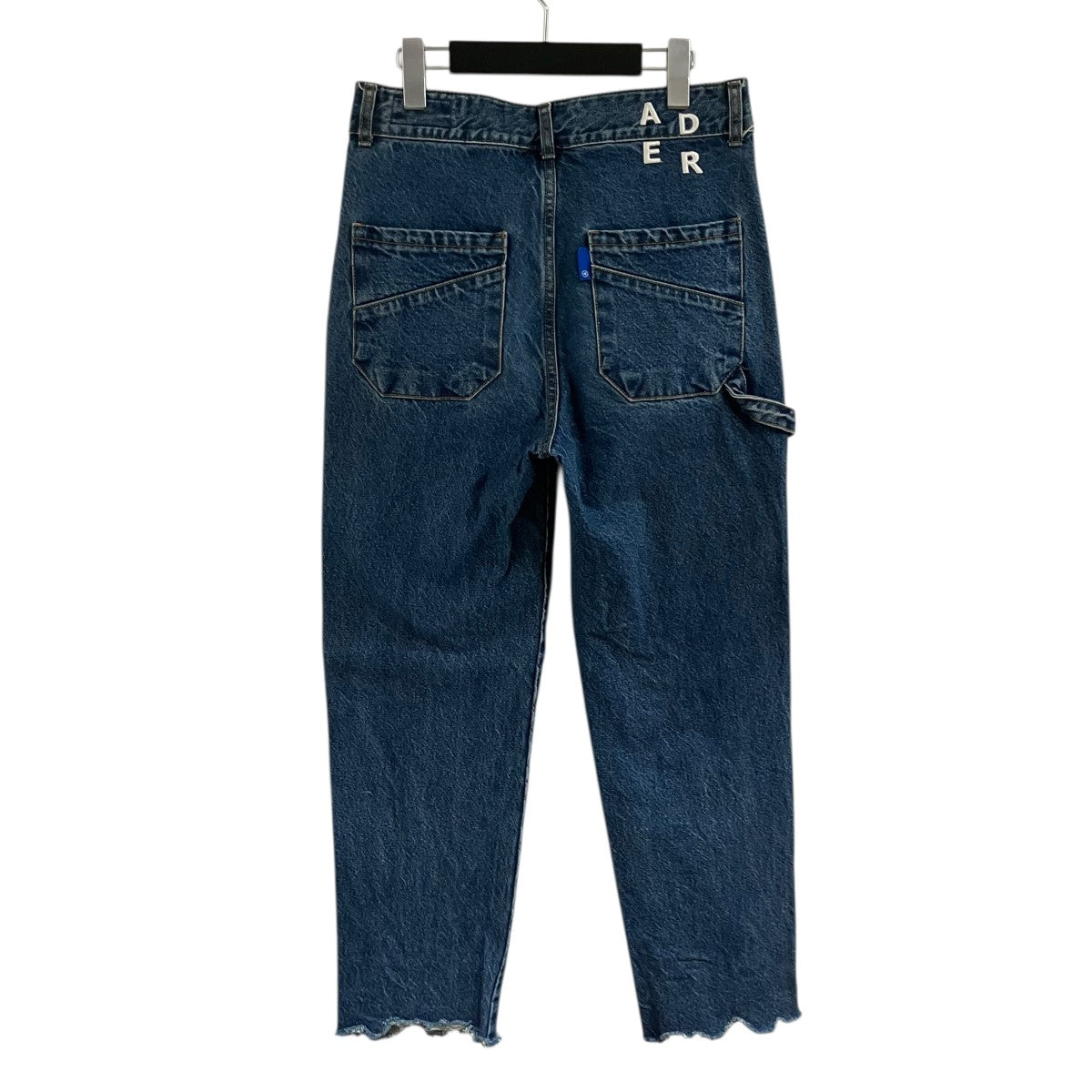ADER error(アーダーエラー) ダメージ加工デニムパンツ インディゴ