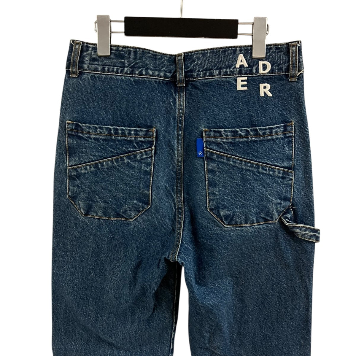 ADER error ルエタ ダメージ加工 ジップフライ デニムパンツ ADER error(アーダーエラー) ダメージ加工デニムパンツ インディゴ