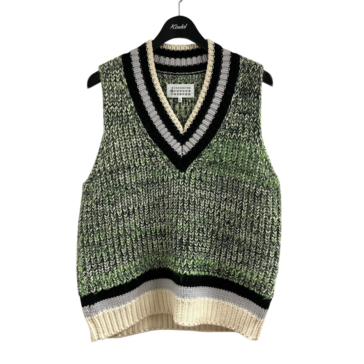 Maison Margiela ニットベスト 古着・中古-1枚目のアイテム画像