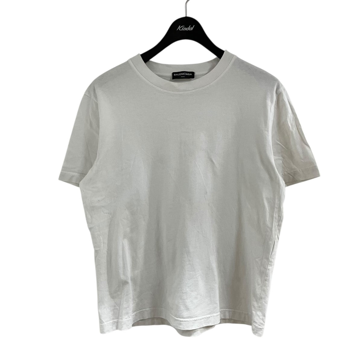 BALENCIAGA バックプリントハーフスリーブカットソー 古着・中古-1枚目のアイテム画像