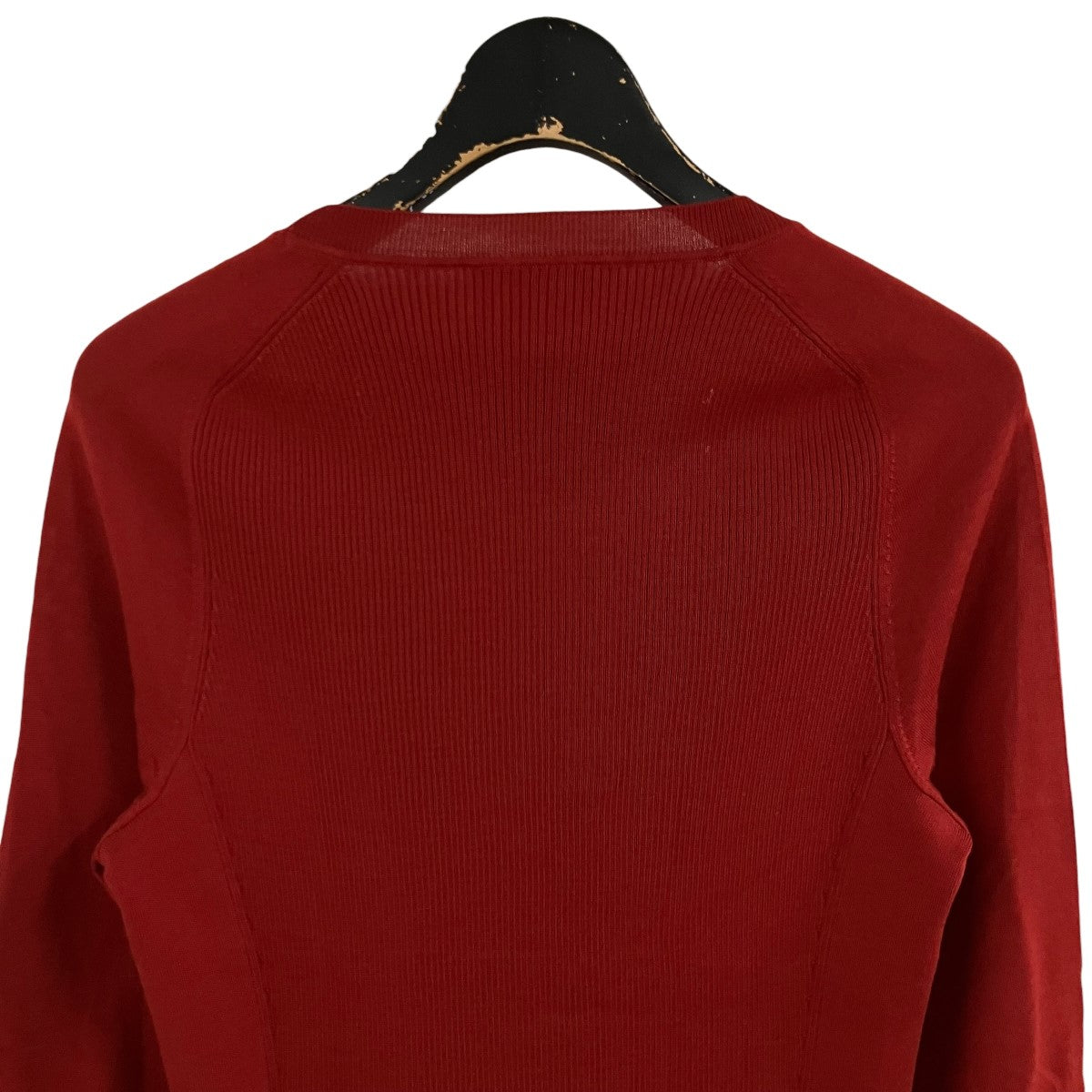 Salvatore Ferragamo ロゴリブニット 古着・中古-4枚目のアイテム画像