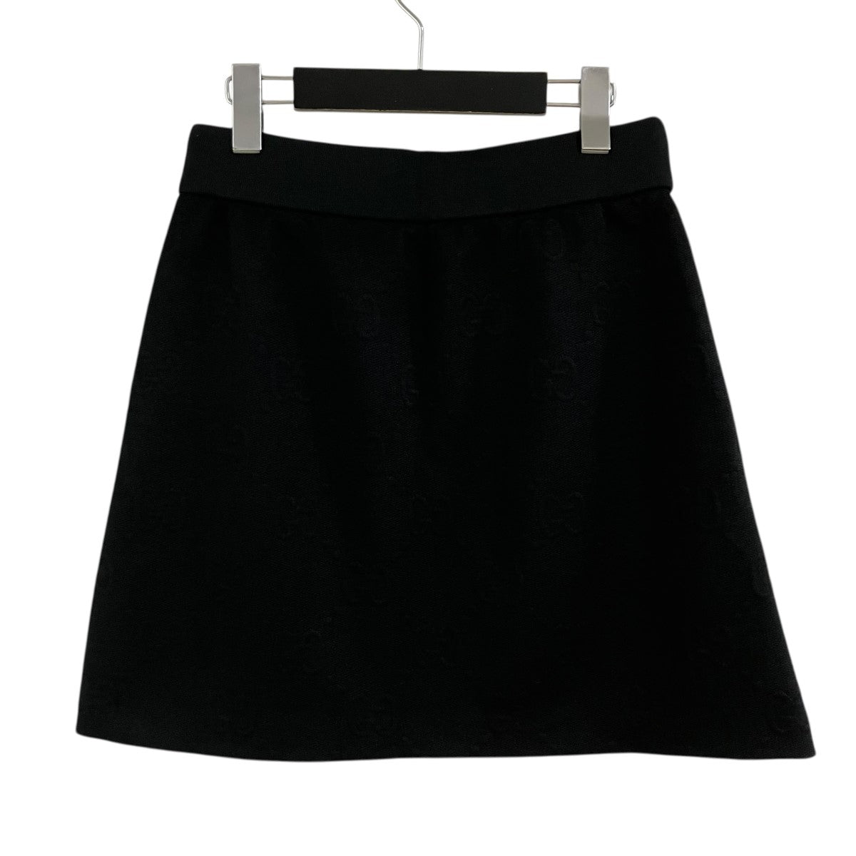 GUCCI(グッチ) GG柄ジャガードスカート 655183 ブラック サイズ S
