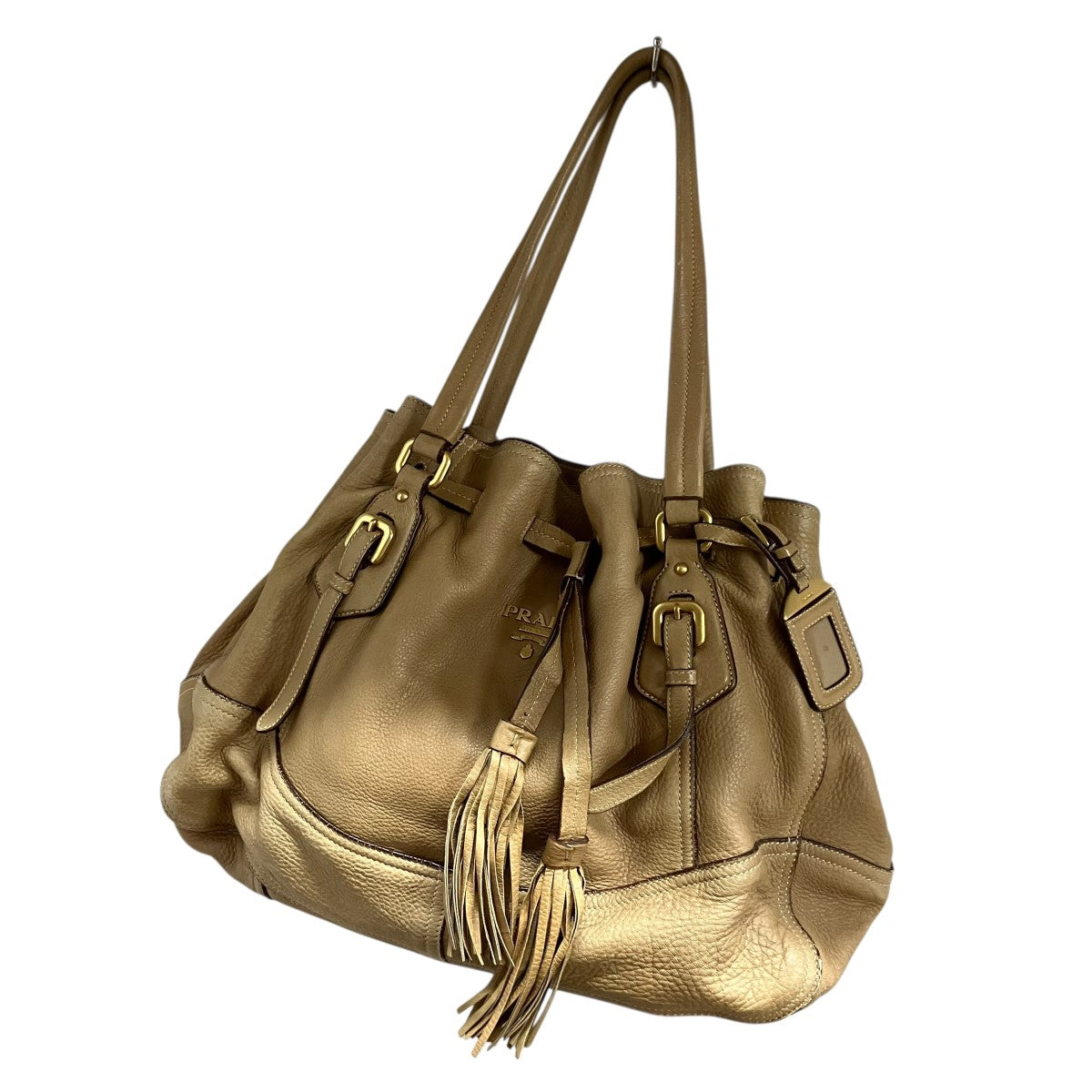 PRADA レザーハンドバッグ 古着・中古-1枚目のアイテム画像