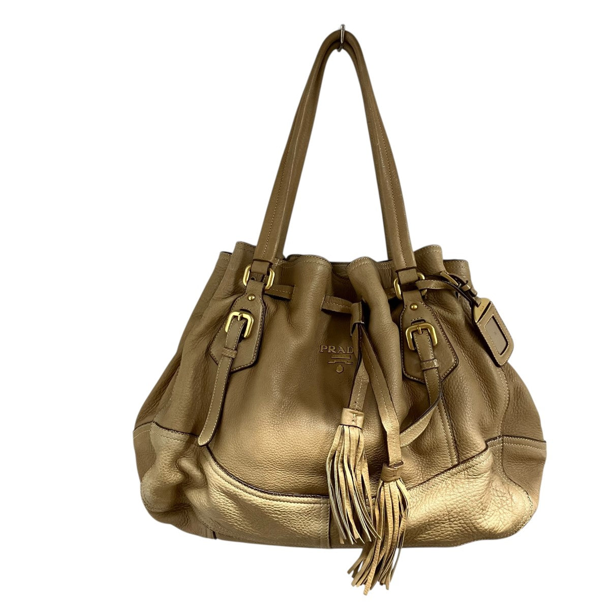 PRADA レザーハンドバッグ 古着・中古-2枚目のアイテム画像