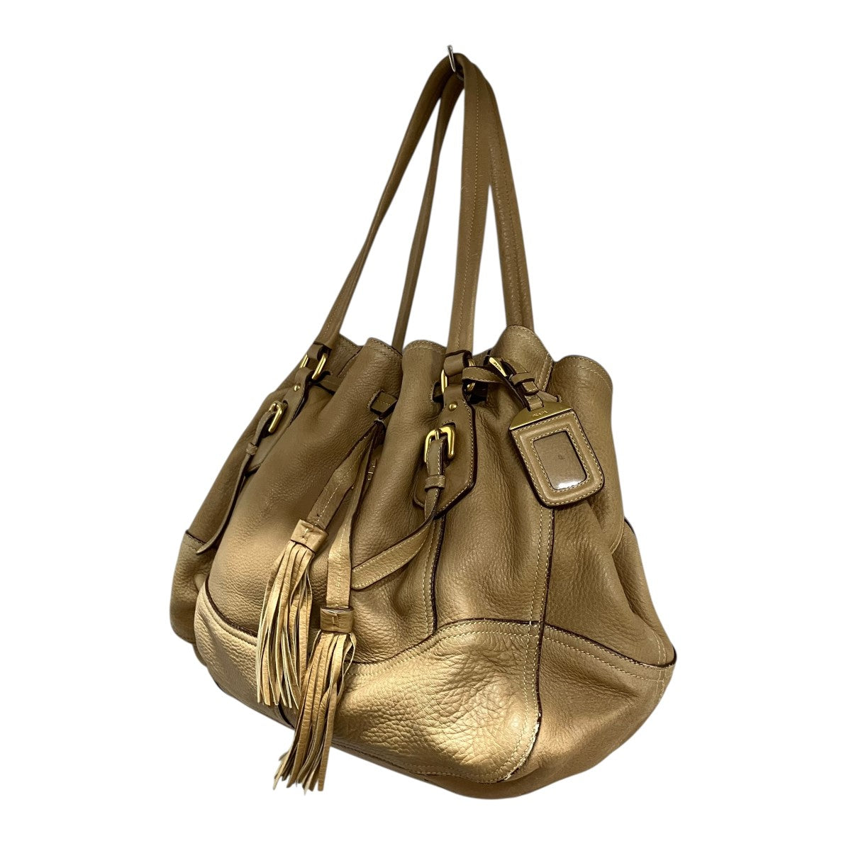 PRADA レザーハンドバッグ 古着・中古-3枚目のアイテム画像