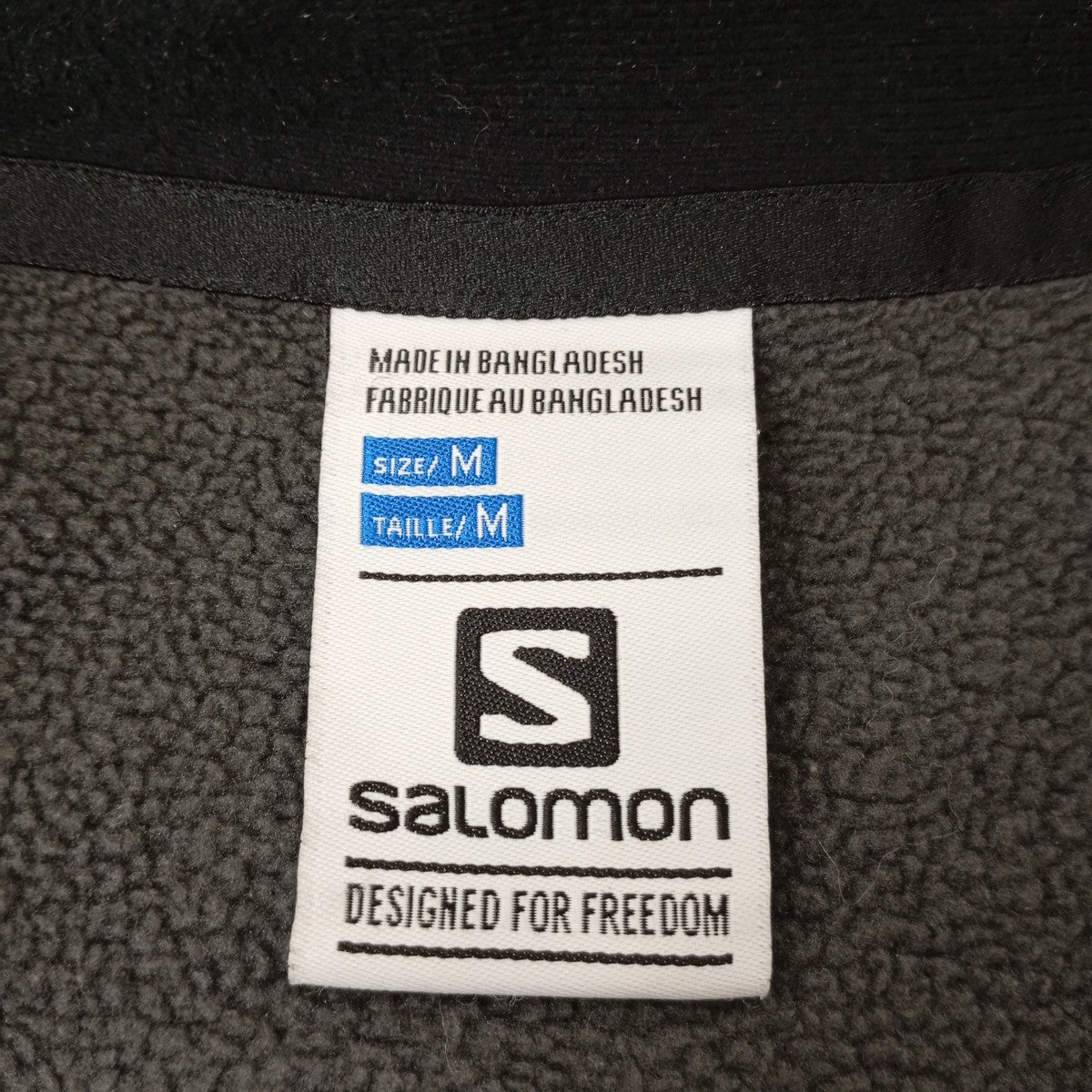SALOMON ハイネックロゴジップアップジャケット167452 古着・中古-7枚目のアイテム画像