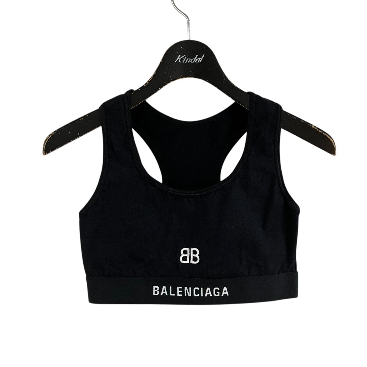 BALENCIAGA ロゴ刺繍ブラトップ 古着・中古-1枚目のアイテム画像