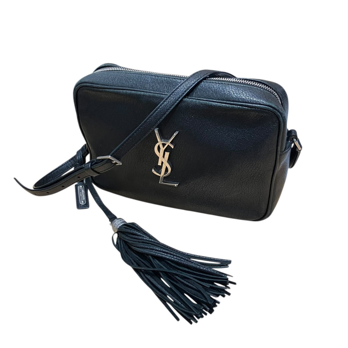 Saint Laurent Paris ロゴカメラバッグ 古着・中古-1枚目のアイテム画像